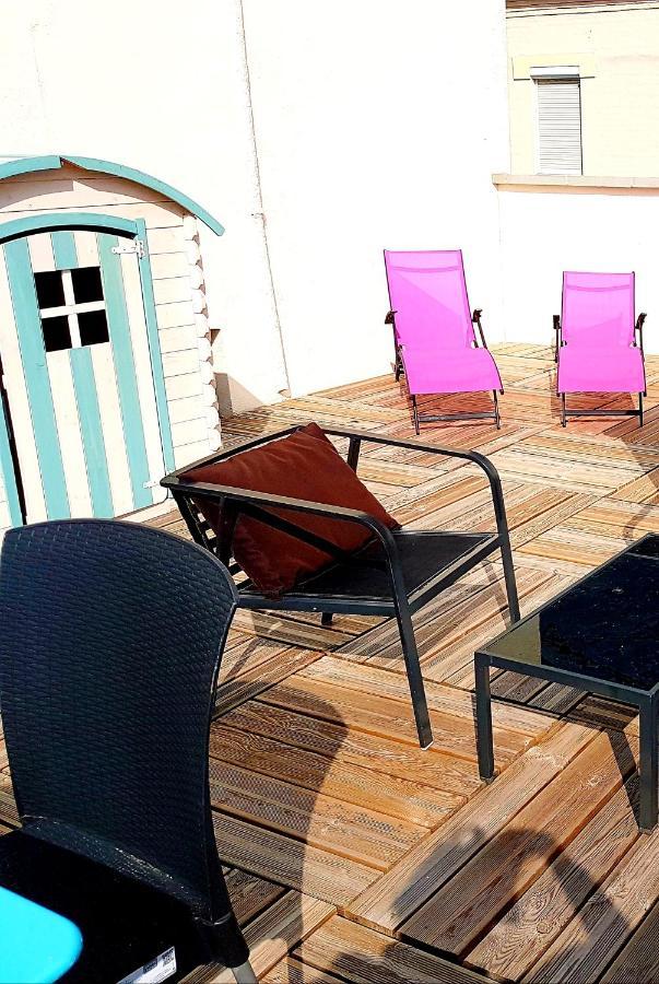Les Fruits De Mer, Terrasse Sud, Parking Gratuit, Calme Et Tout A Pied Berck ภายนอก รูปภาพ